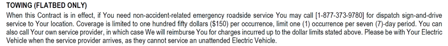 ev towing