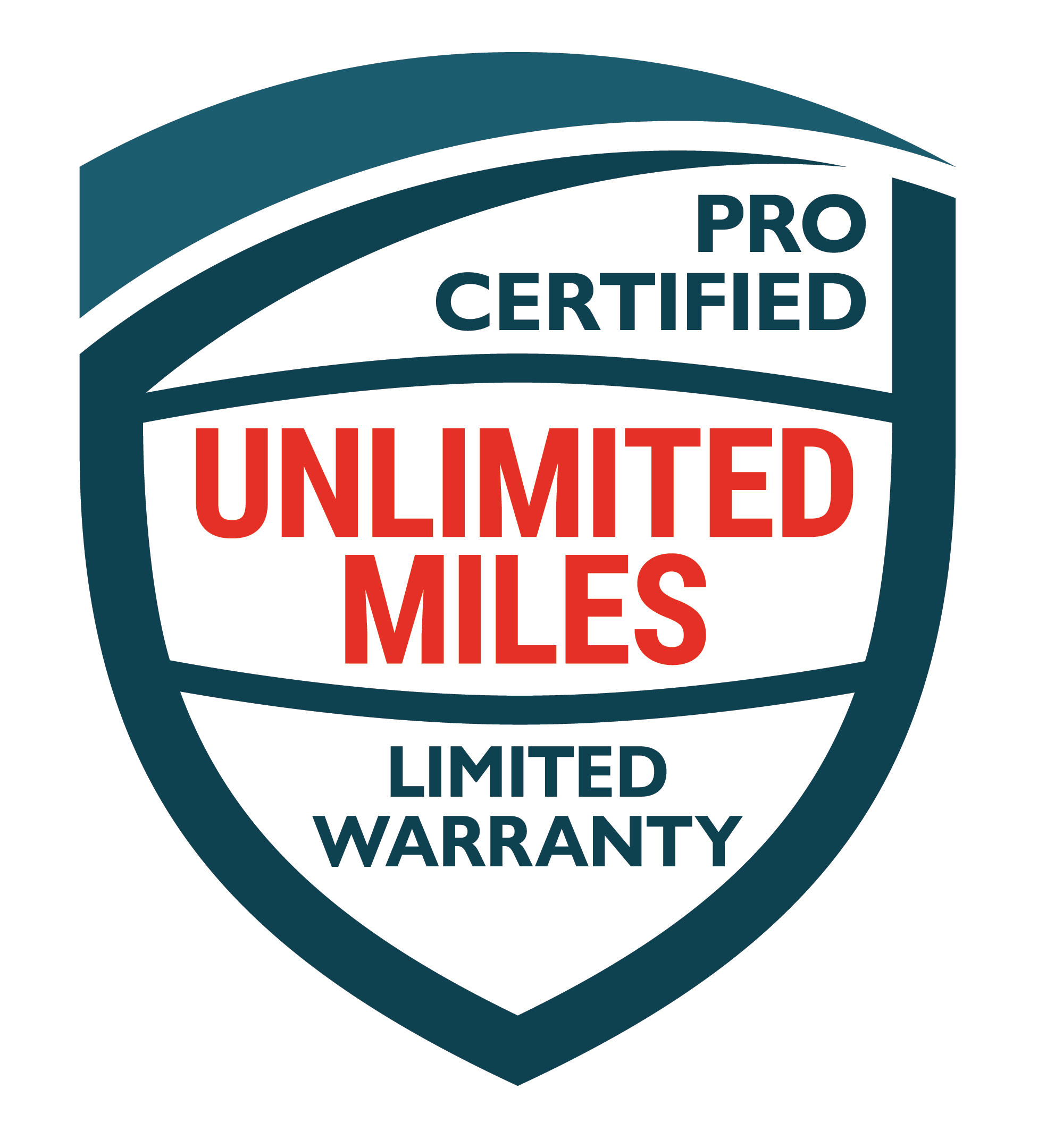 Unlimited Miles Limited Warranty Logo
